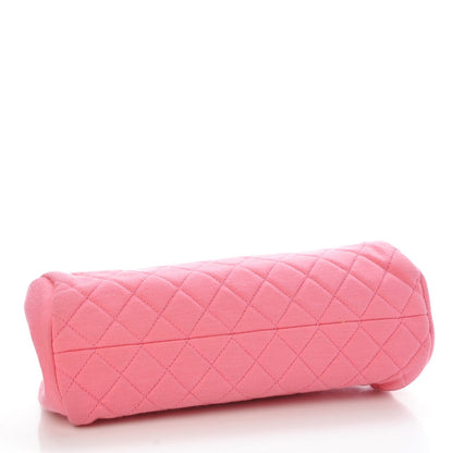 Chanel Jersey Quilted Small Just Mademoiselle Pink 4 of 12