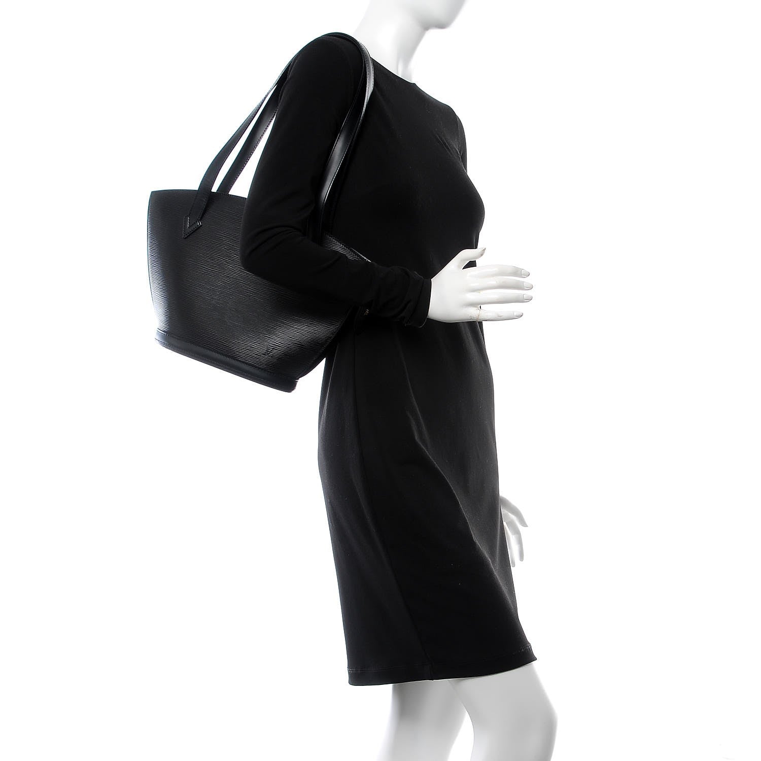 Louis Vuitton Epi Saint Jacques GM Black 2 of 7