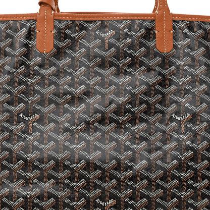 Goyard Goyardine Reversible Anjou PM Black Gold 10 of 20