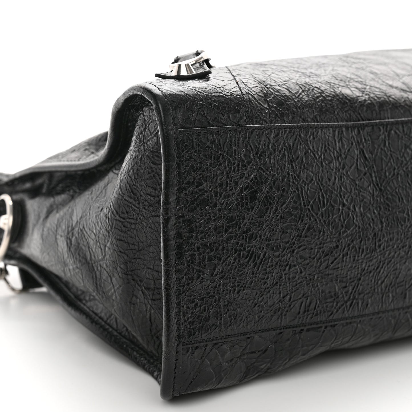 Agneau Arena Silver Hardware Medium Le City Black