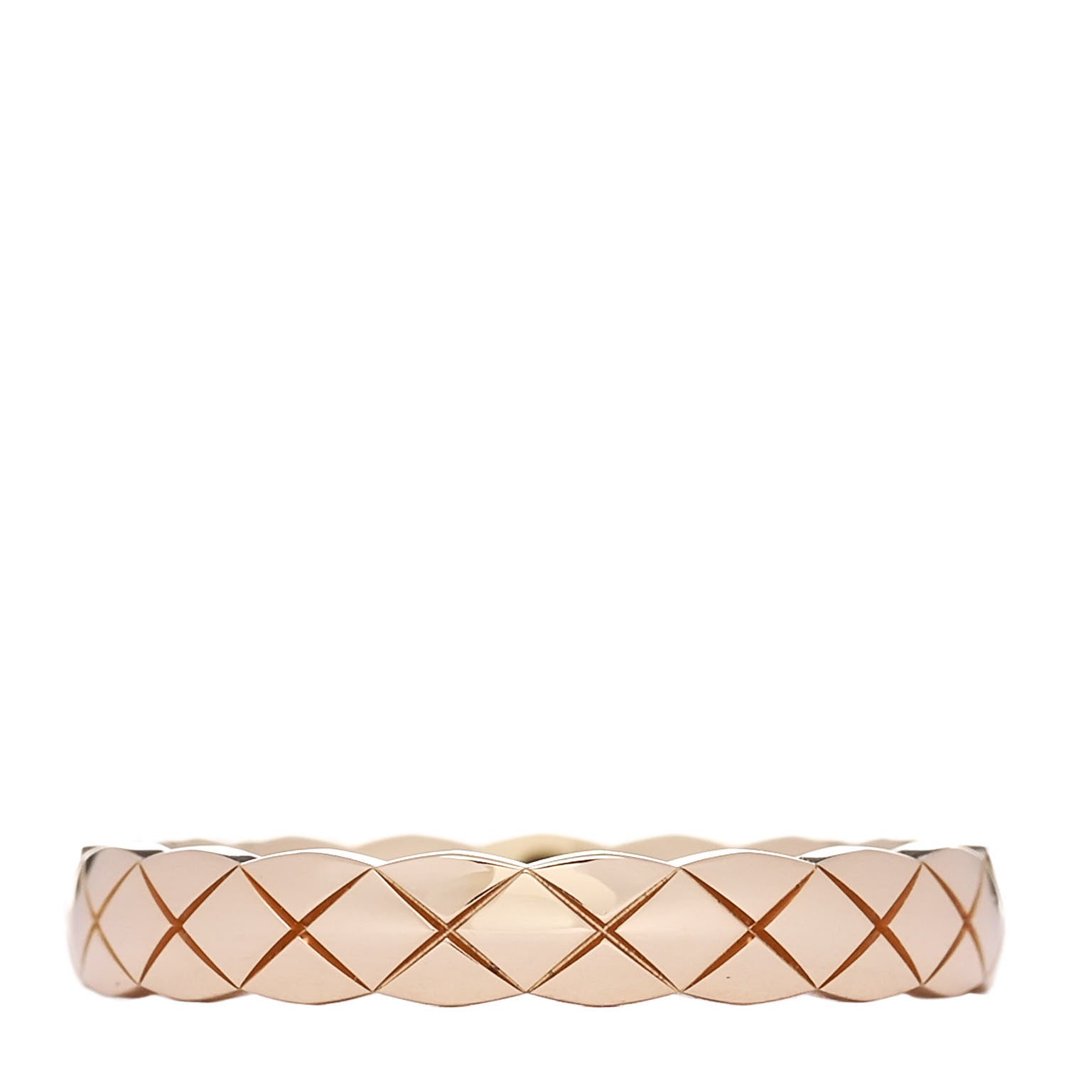 Chanel 18K Beige Gold Mini Coco Crush Ring 54 6.75 3 of 5