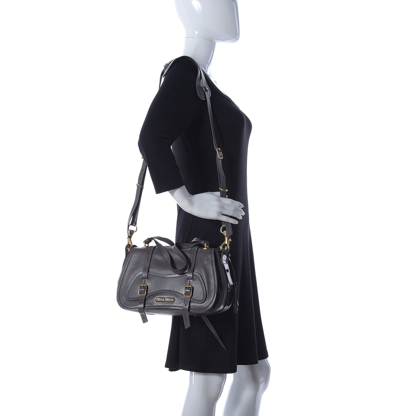 Grace Lux Shoulder Bag Fumo