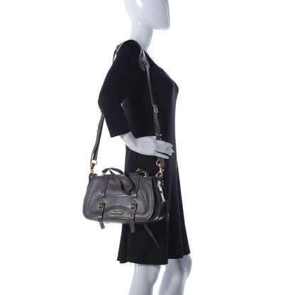 Miu Miu Grace Lux Shoulder Bag Fumo 2 of 10