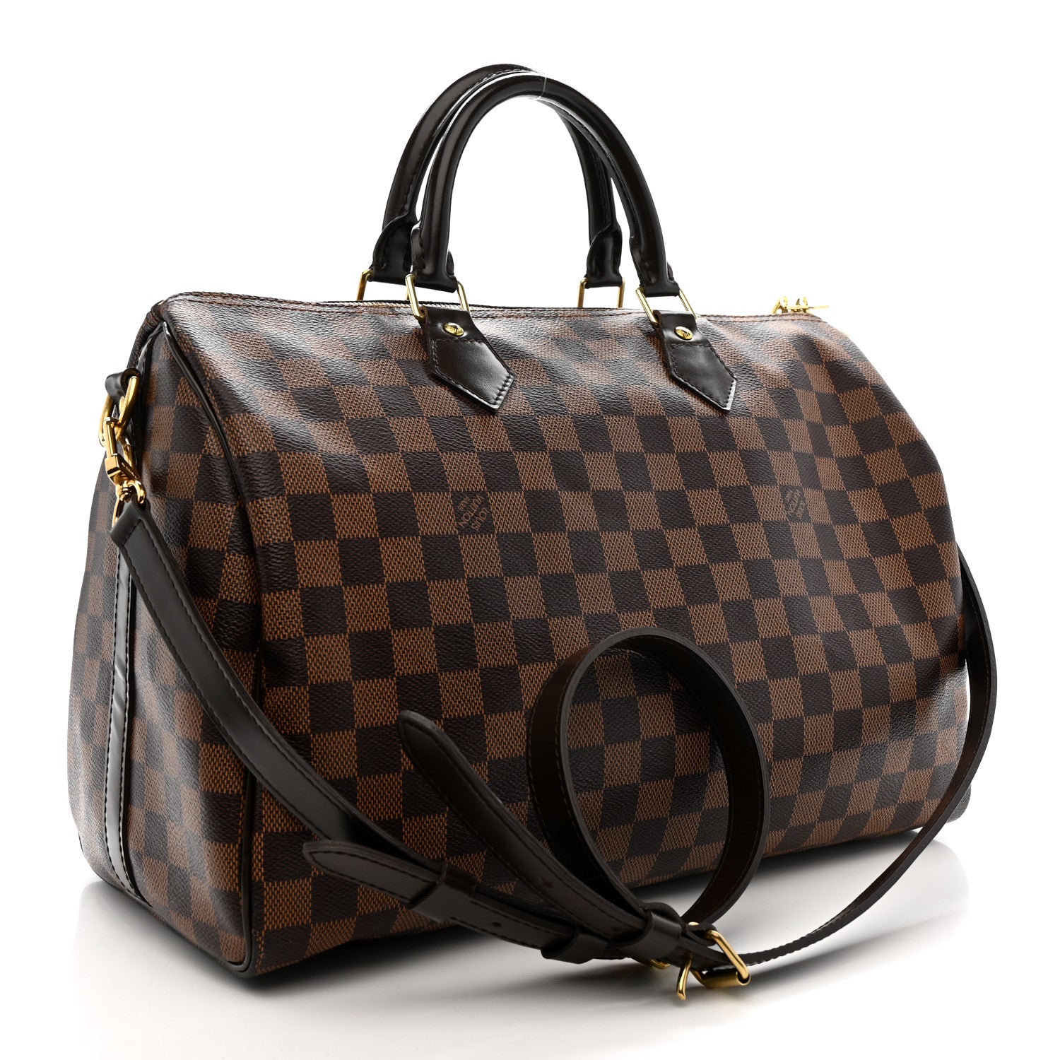 Louis Vuitton Damier Ebene Speedy Bandouliere 35 3 of 12