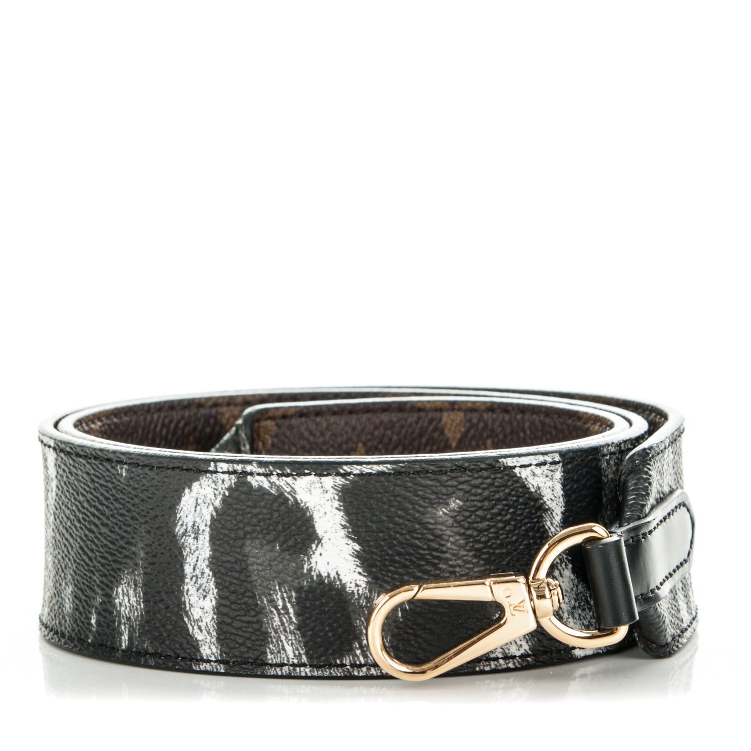 Louis Vuitton Monogram Animal Bandouliere Shoulder Strap Grey 1 of 4