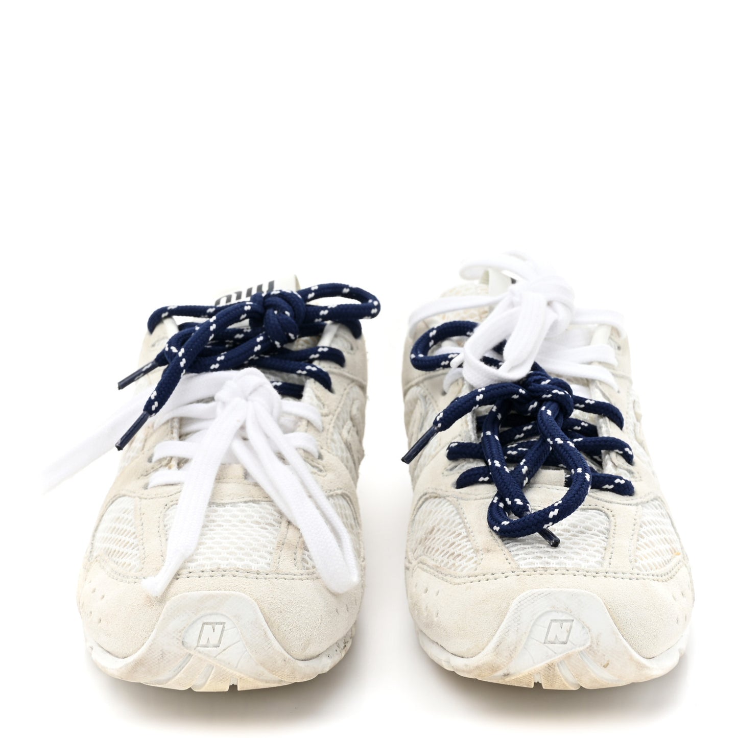 X NEW BALANCE Mesh Suede 530 SL Sneakers 37 White