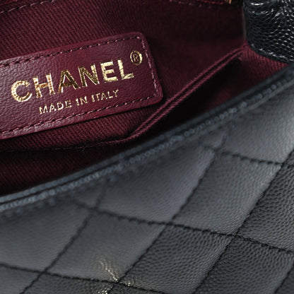 Chanel Caviar Quilted Extra Mini Coco Handle Flap Black 8 of 10