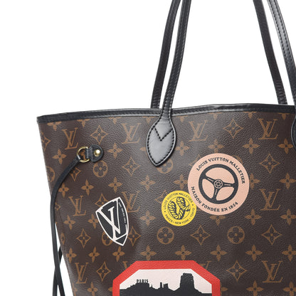 Louis Vuitton Monogram World Tour Neverfull MM 9 of 17