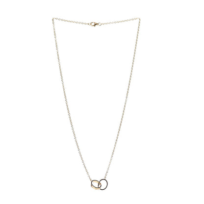 Cartier 18K Yellow Gold Interlocking LOVE Necklace 3 of 7