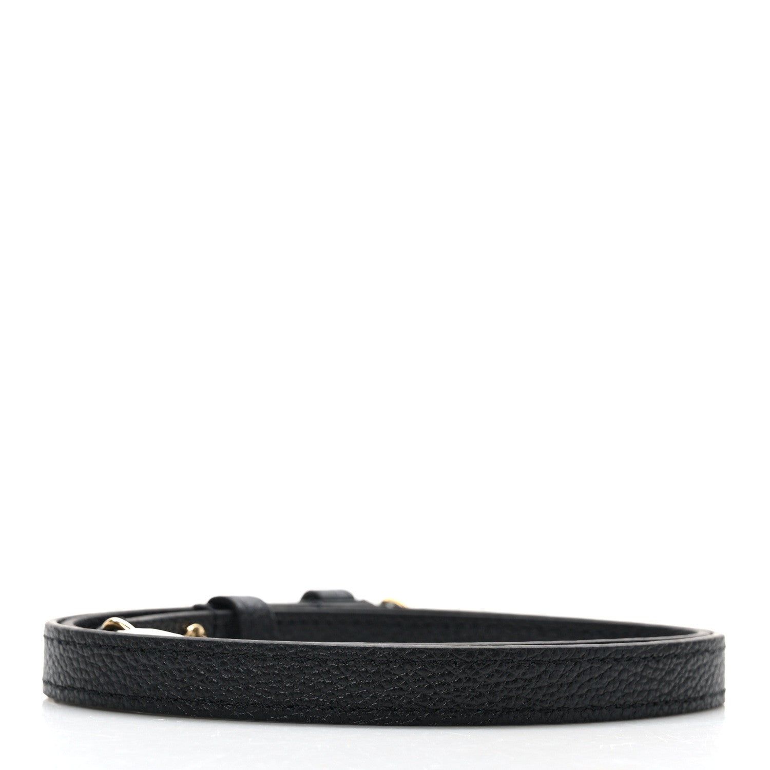 Louis Vuitton Calfskin Shoulder Strap Black 2 of 3