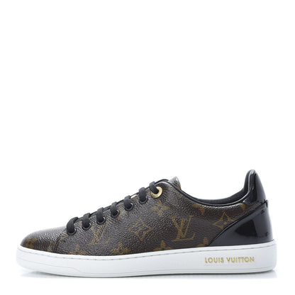 Louis Vuitton Patent Monogram Frontrow Sneakers 36.5 1 of 9