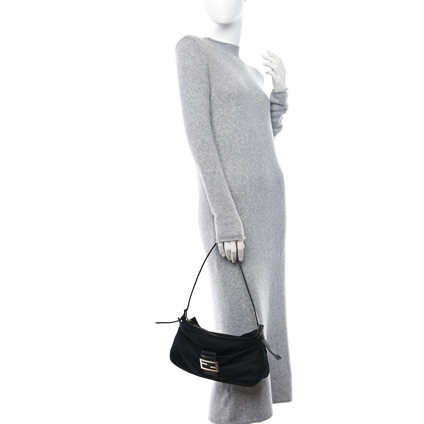 Neoprene Shoulder Bag Black