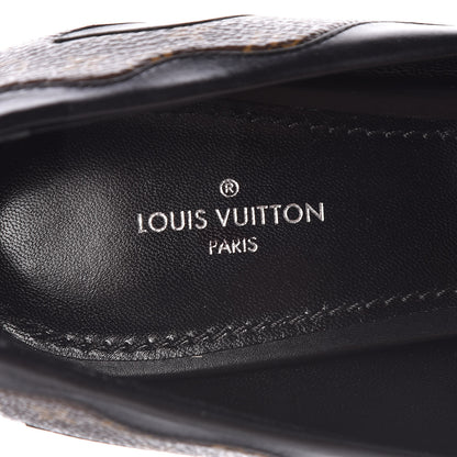 Louis Vuitton Calfskin Monogram Hypnotic Pumps 40 Black 8 of 9