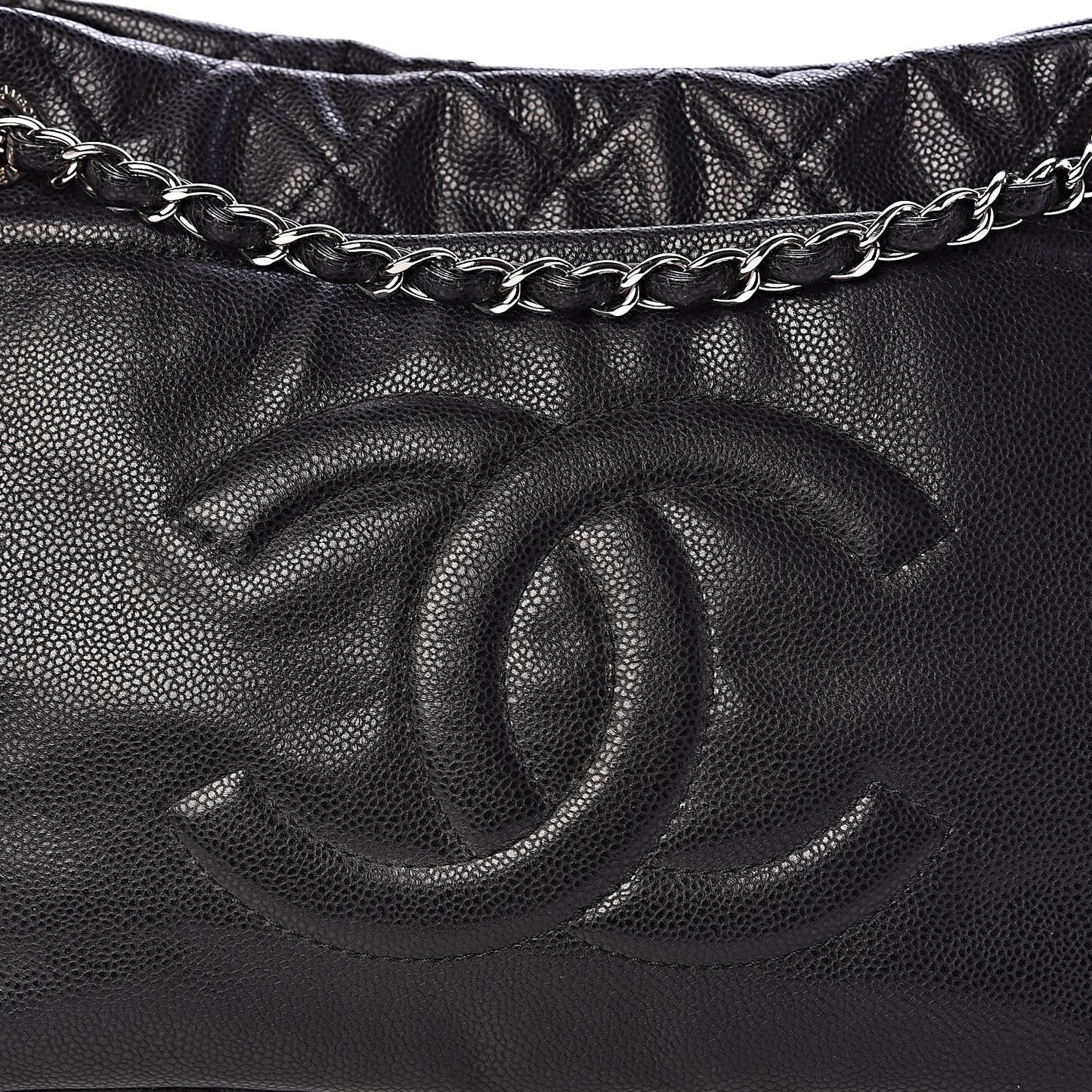 Caviar Timeless CC Soft Tote Black