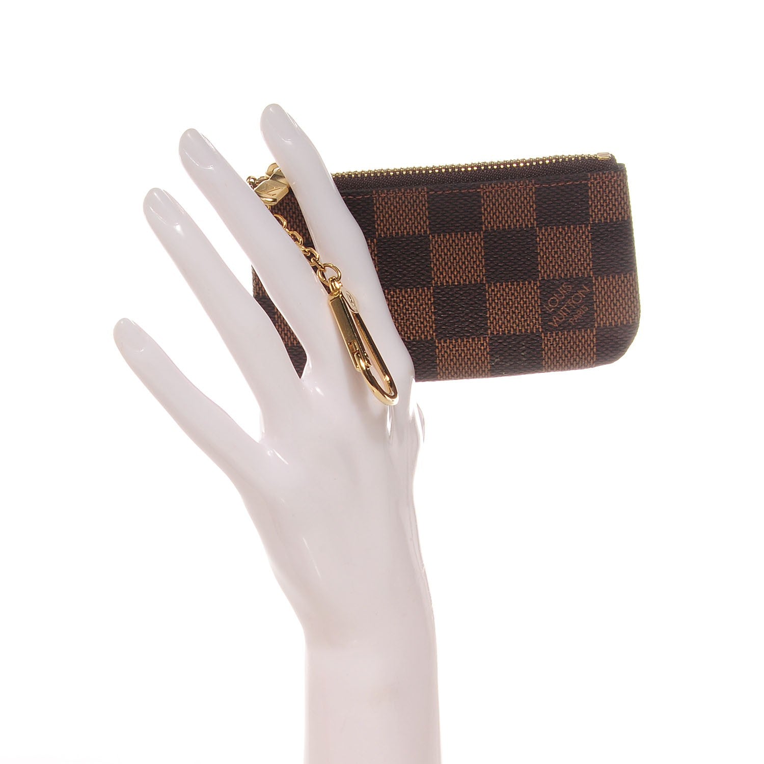Louis Vuitton Damier Ebene Key Pouch 2 of 7