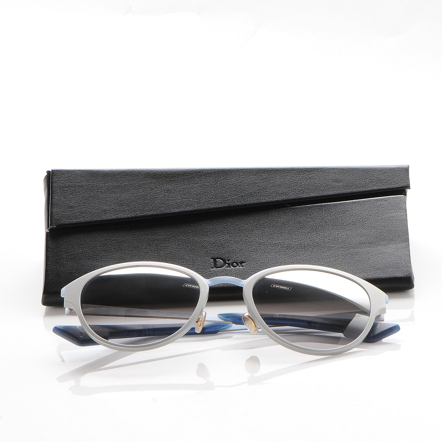 Sun Mirrored Round Sunglasses Blue