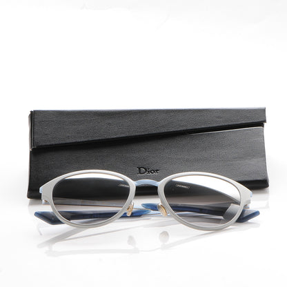 Christian Dior Sun Mirrored Round Sunglasses Blue 10 of 10