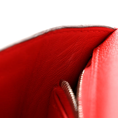 Hermes Chevre Mysore Cinhetic To Go Wallet Rouge De Coeur 12 of 12