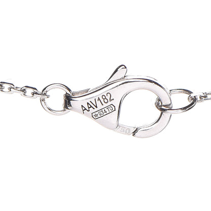 Cartier 18K White Gold Diamond XS Amulette de Pendant Necklace 6 of 7