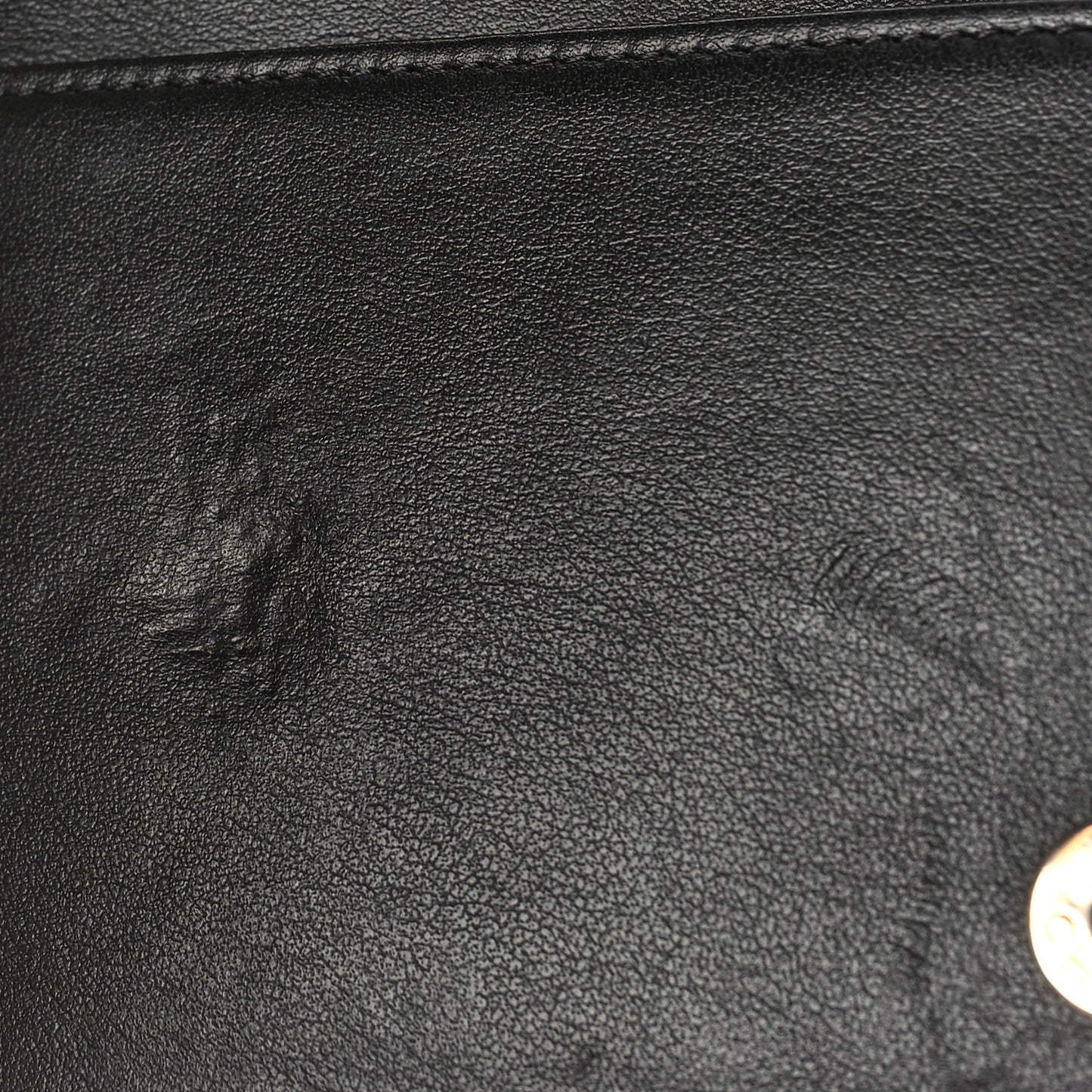 Caviar Chevron Quilted Boy Wallet On Chain WOC Black
