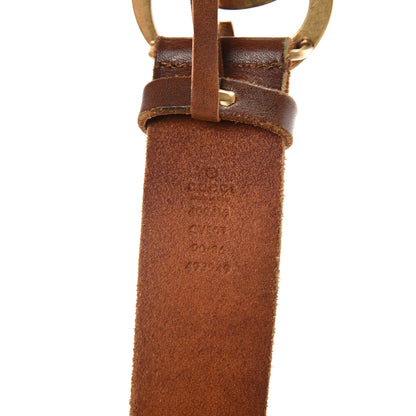 Gucci Faded Calfskin Double G 40mm Belt 90 36 Cuir 3 of 9