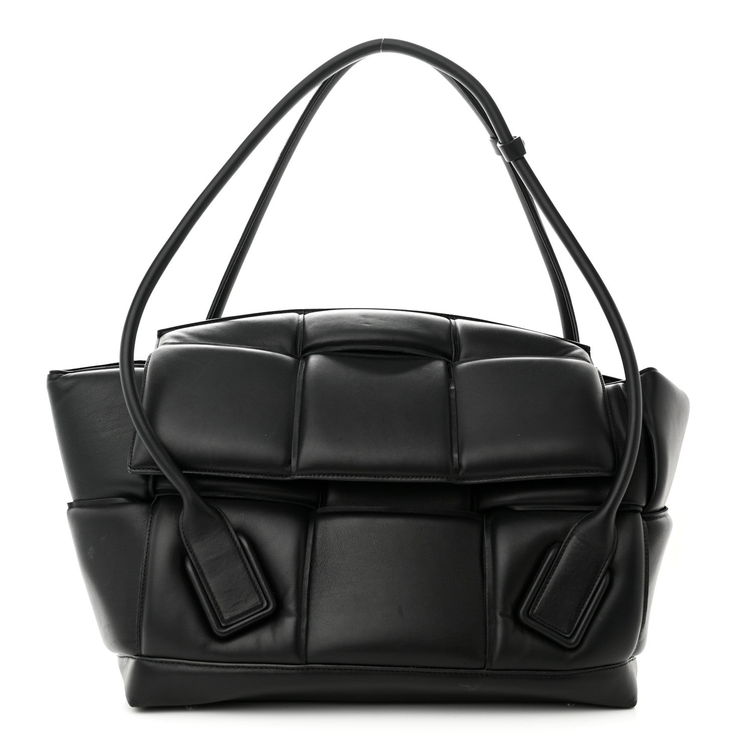 Bottega Veneta Nappa Maxi Intrecciato Padded Large Arco Black 1 of 11