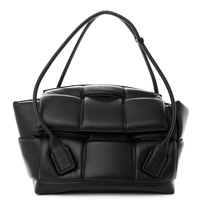 Bottega Veneta Nappa Maxi Intrecciato Padded Large Arco Black 1 of 11