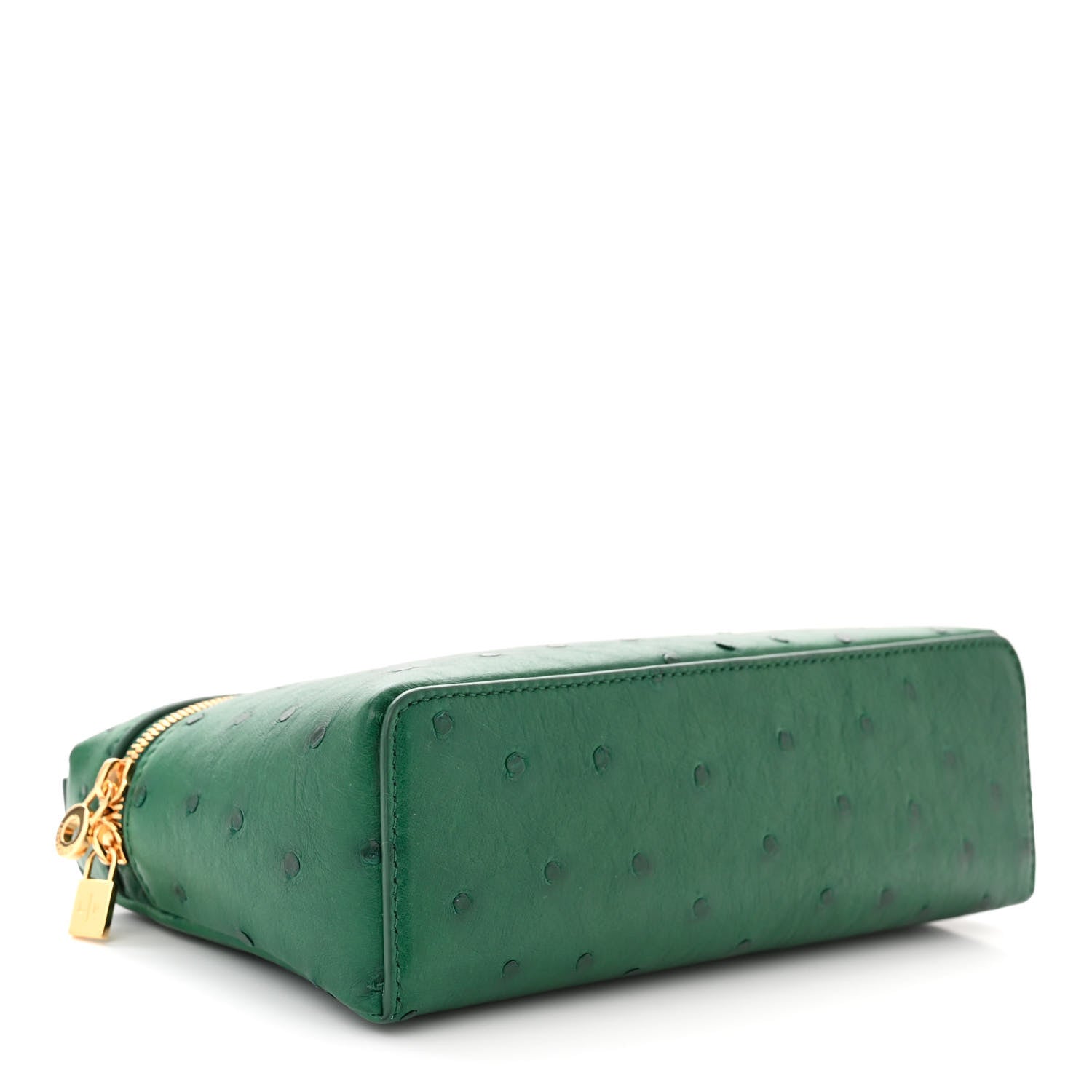 Loro Piana Ostrich L19 Extra Pocket Pouch Forest Leaves 4 of 10