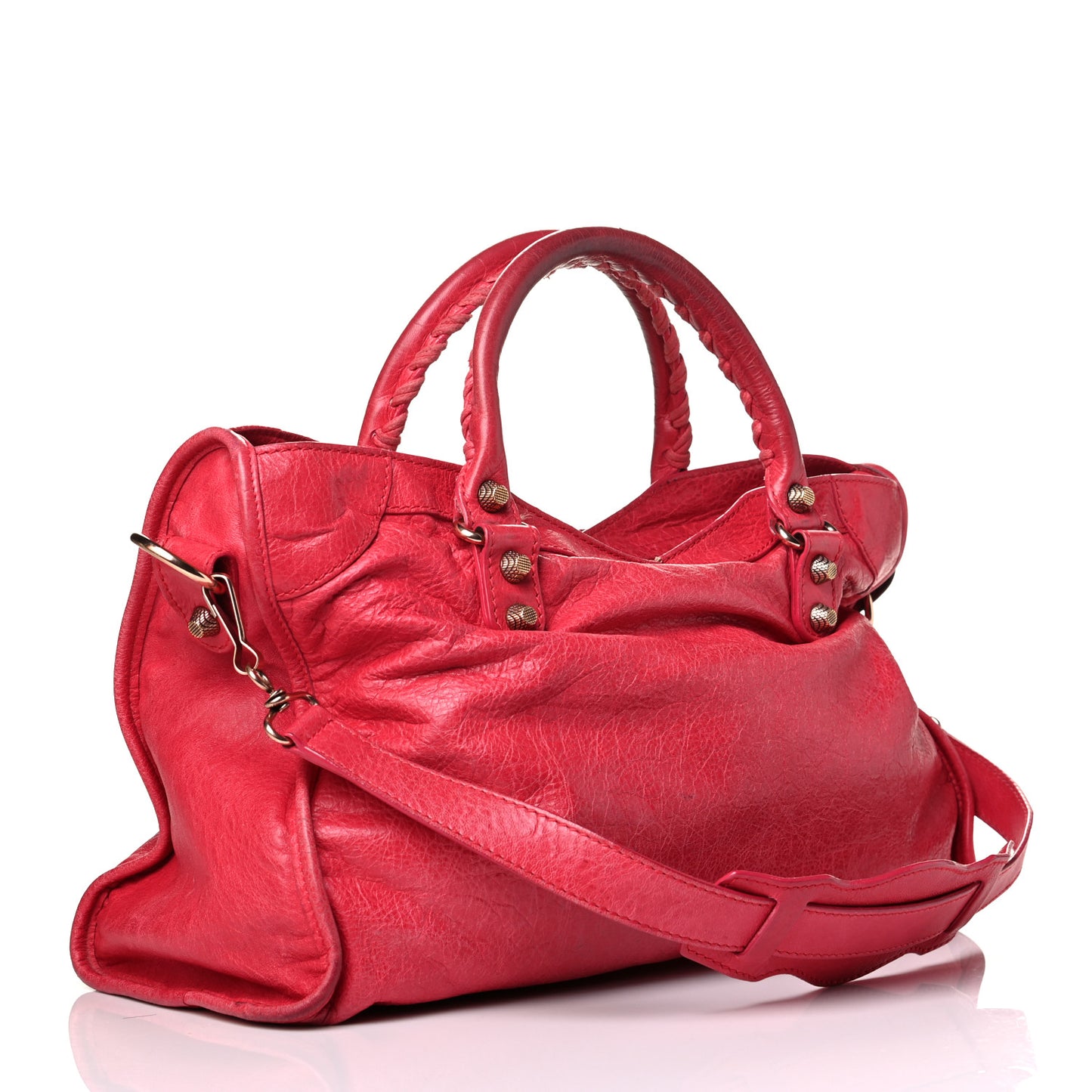 Agneau Giant 12 Gold Hardware City Rose Thulian