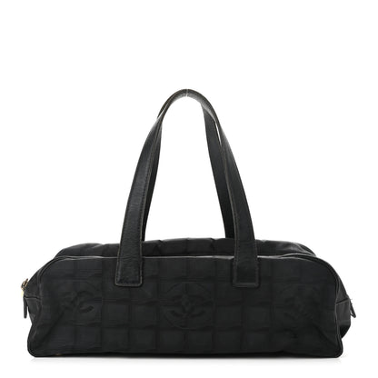 Chanel Nylon Travel Bowler Black 1 of 11