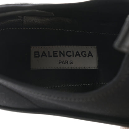 Balenciaga Neoprene Patent Calfskin Scuba Wedge Ankle Boots 38.5 Black 7 of 10