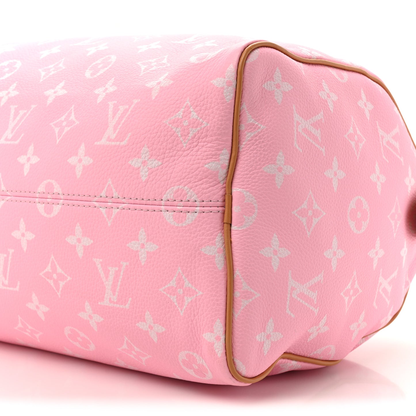 Calfskin Monogram Speedy P9 Bandouliere 30 Candy