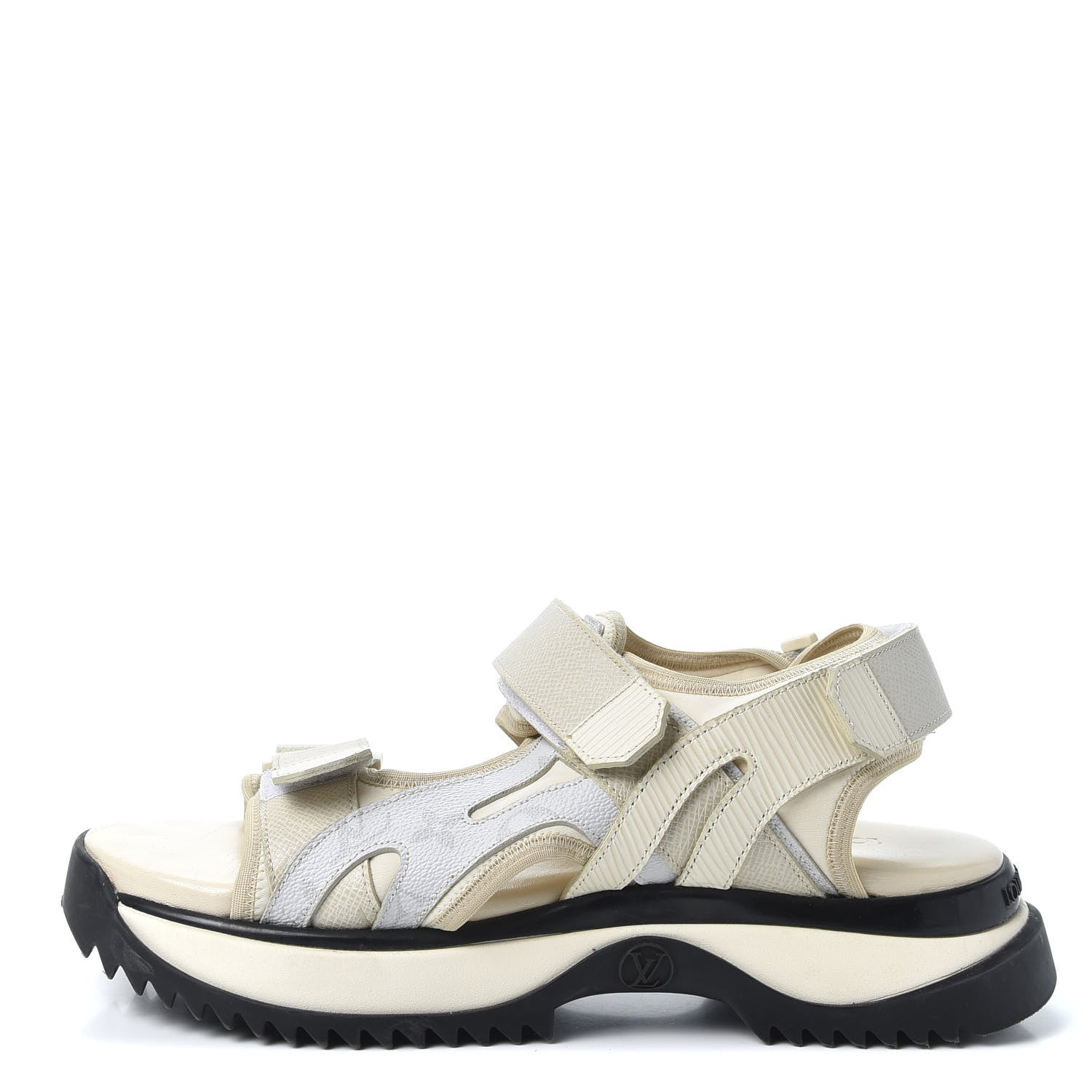 Louis Vuitton Epi Monogram Tribe Sandal 9 White 1 of 9