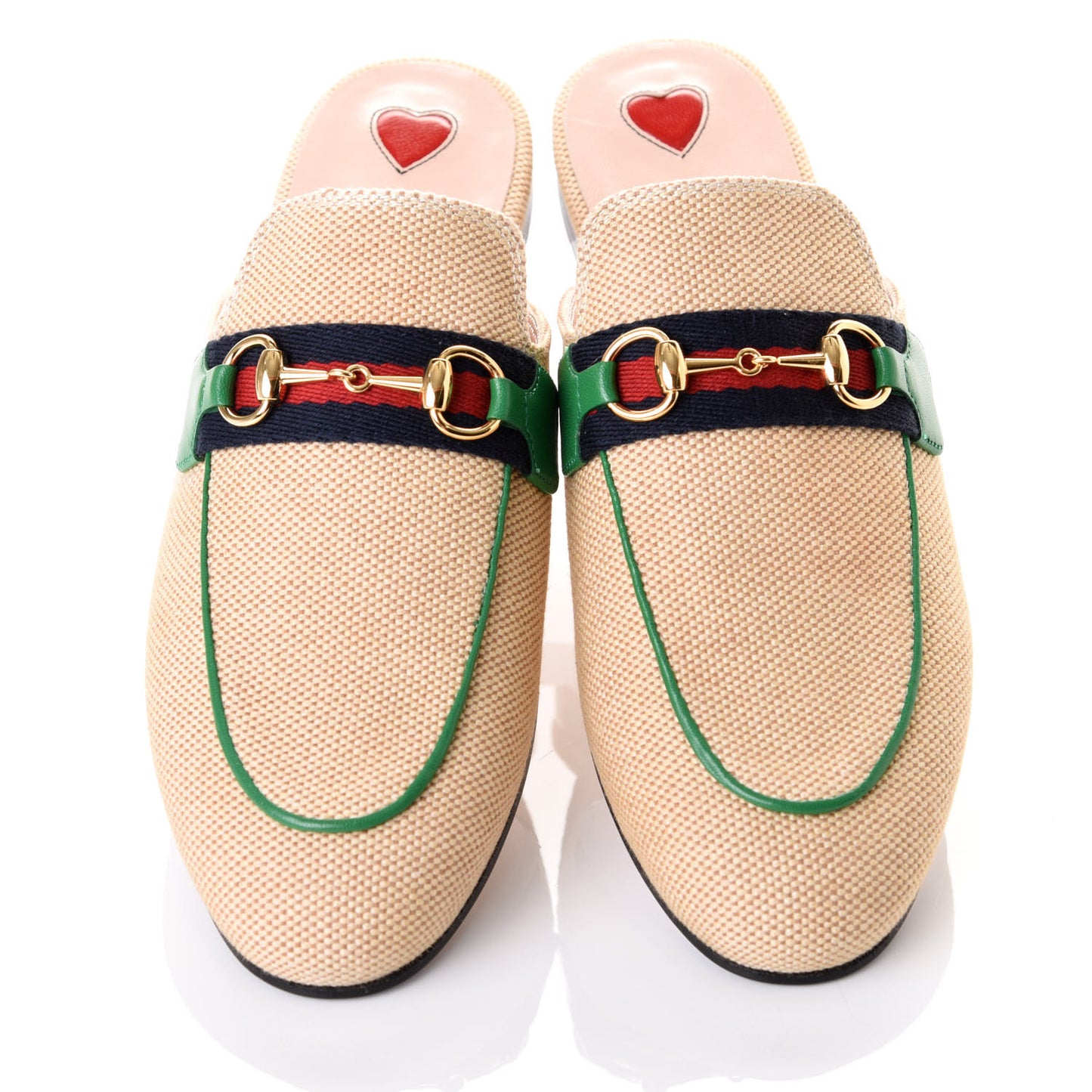 Canvas Vintage Charlotte Web Womens Princetown Slippers 37 Sand New Shamarock