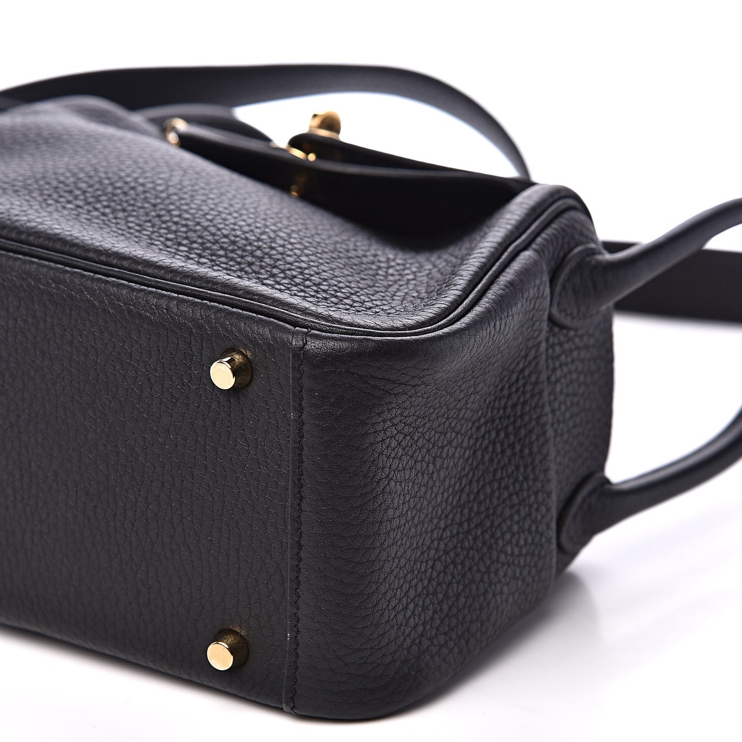 Taurillon Clemence Mini Lindy 20 Black