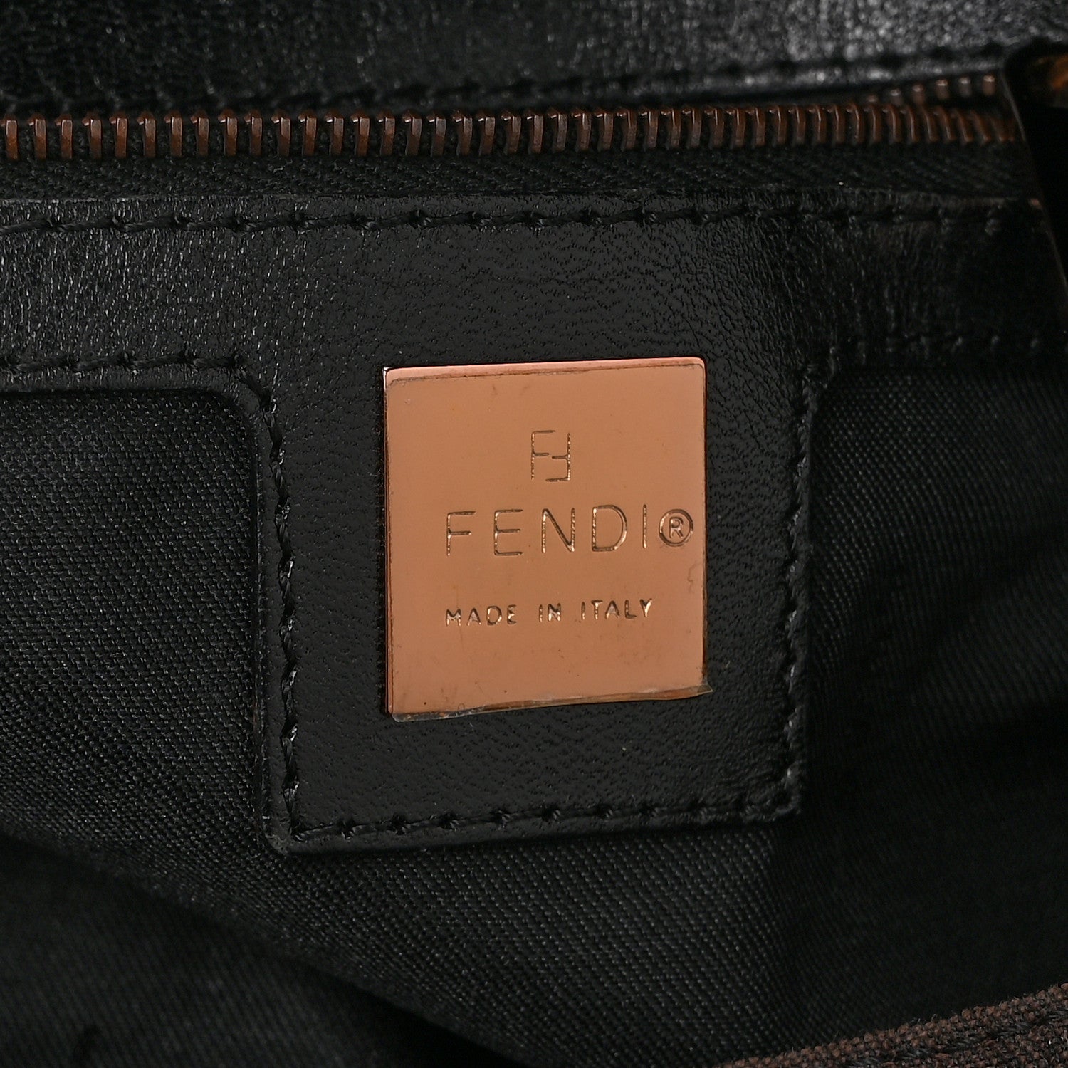 Fendi Zucchino Mama Baguette Tobacco 6 of 10