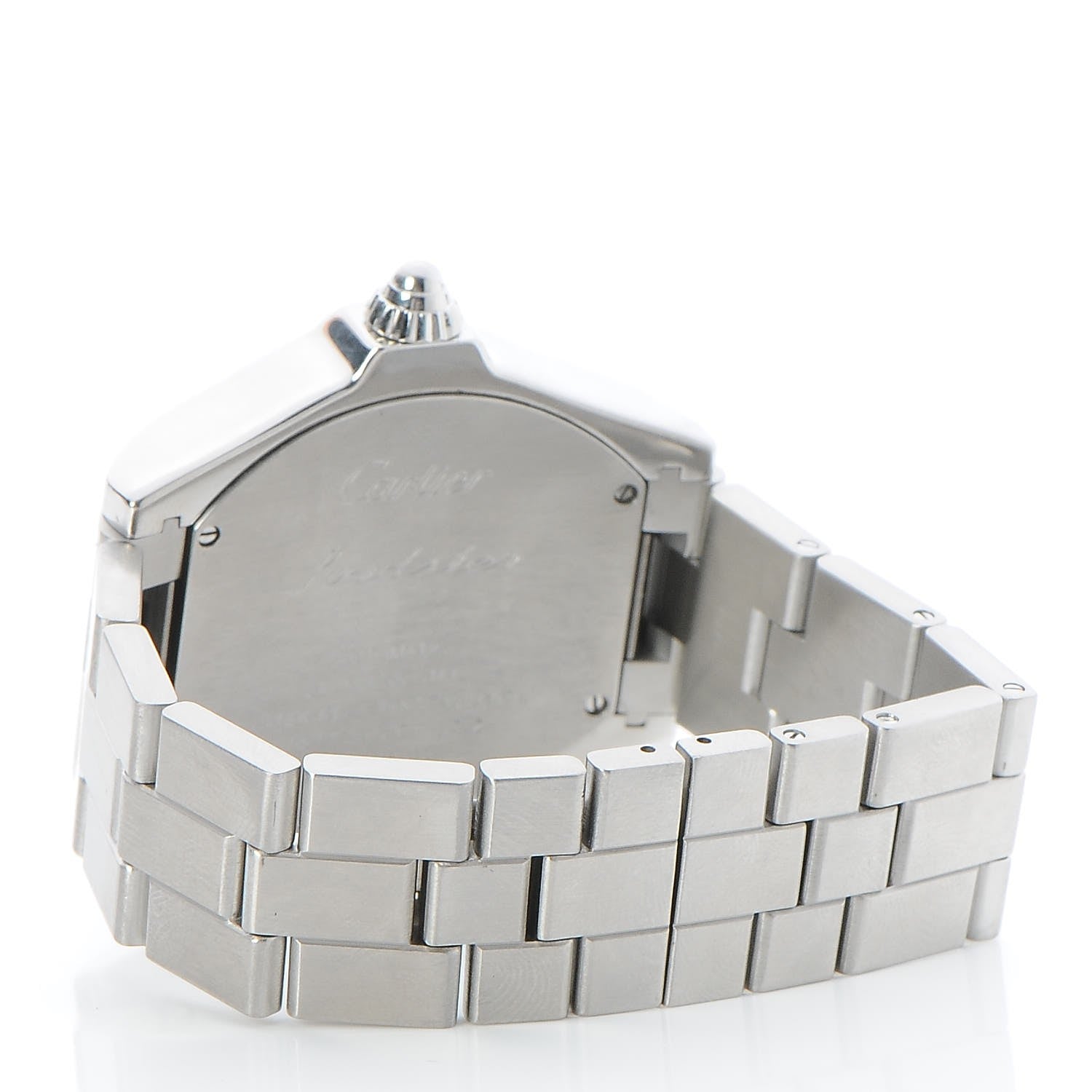 Cartier Stainless Steel 37mm Roadster Automatic Watch 3 of 12