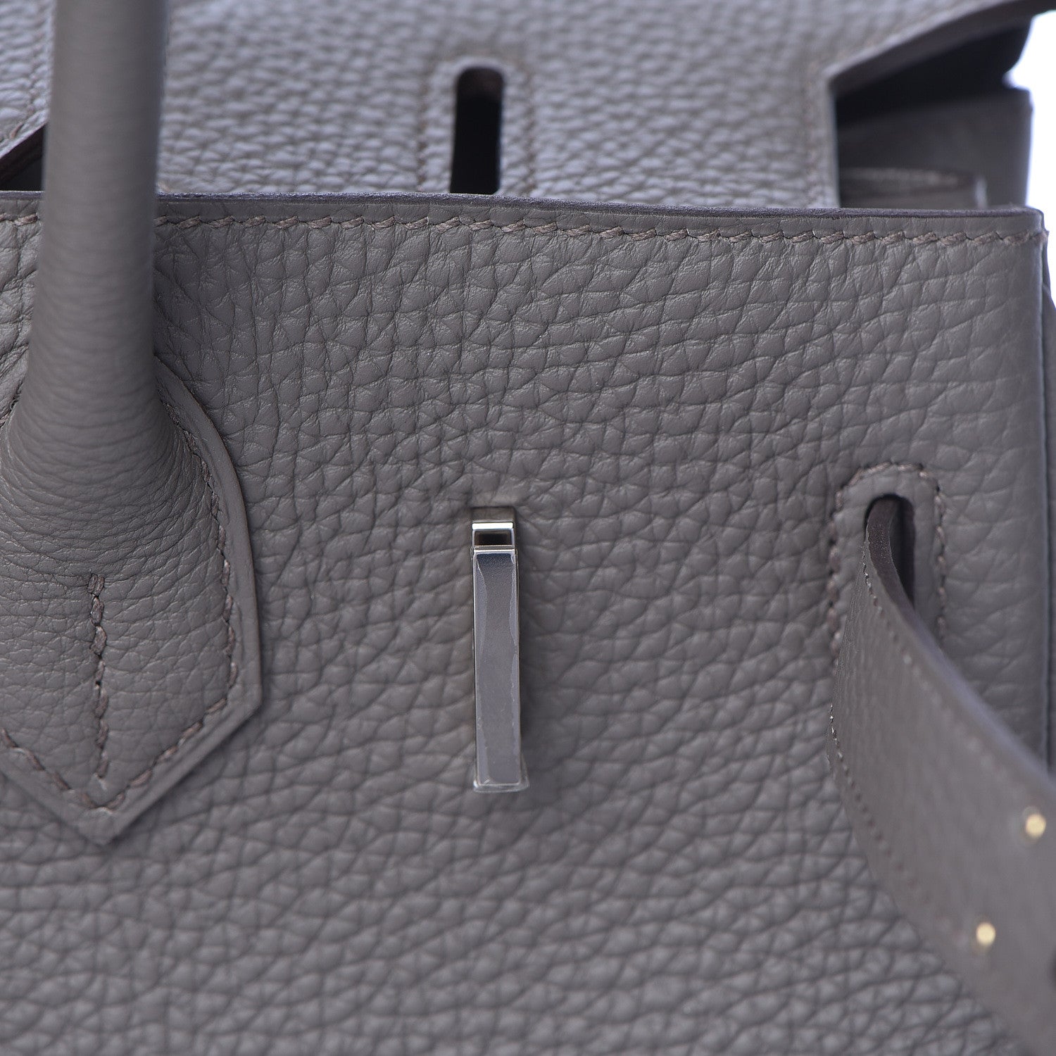 Hermes Togo Birkin 30 Etain 33 of 38