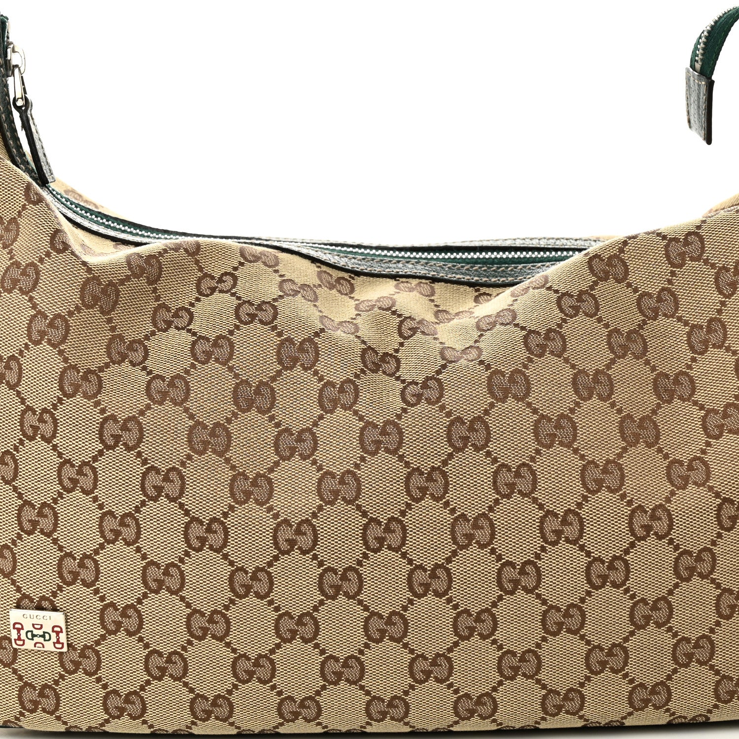 Gucci Monogram Medium Pop Hobo Green 7 of 9