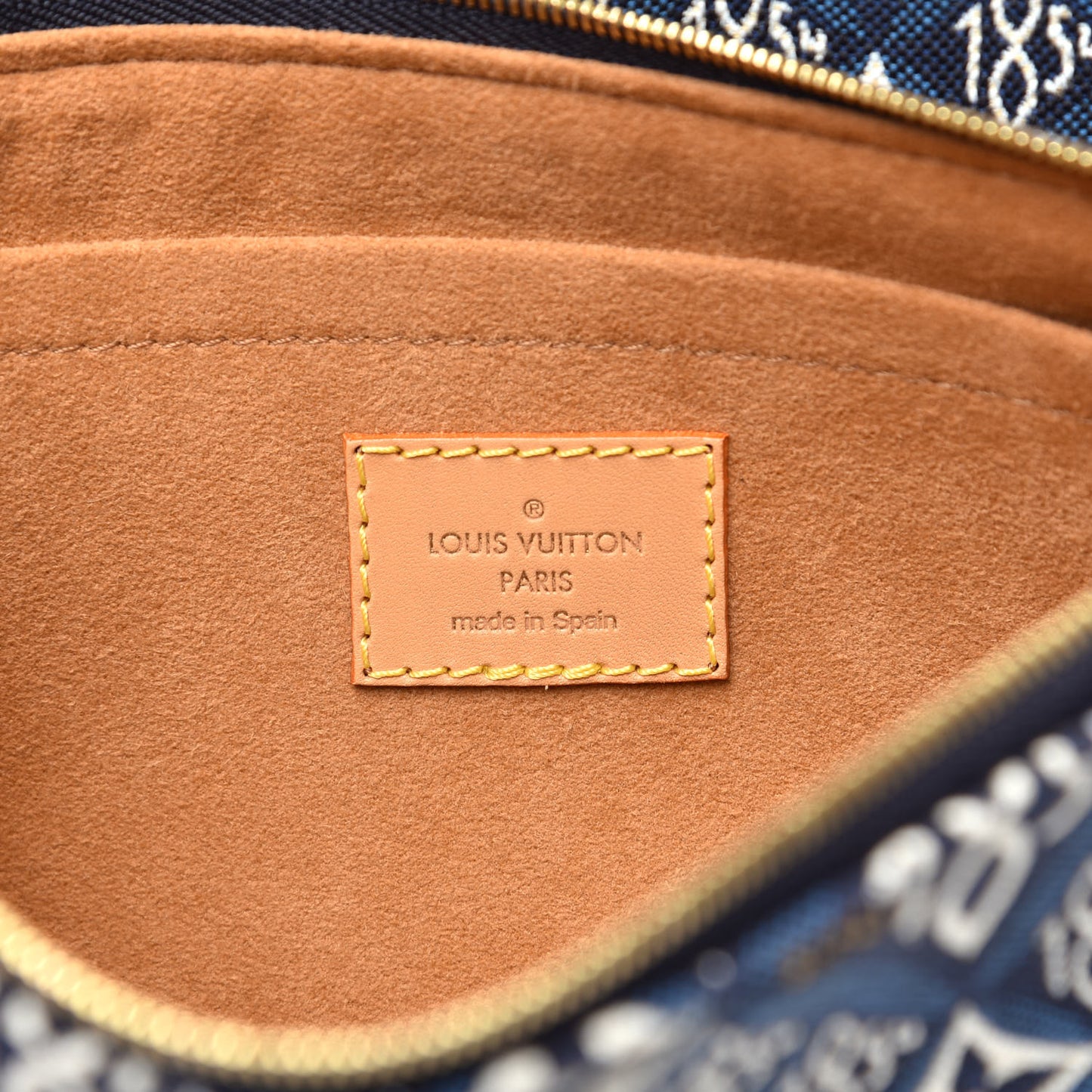 Jacquard Since 1854 Neverfull MM Blue