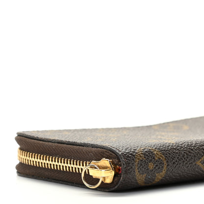 Louis Vuitton Monogram Clemence Wallet Fuchsia 7 of 8
