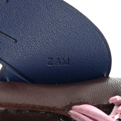 Hermes Milo Lambskin Grigri Rodeo Pegase Horse Bag Charm MM Rouge Sellier Mauve Sylvestre Bleu Saphir 4 of 7