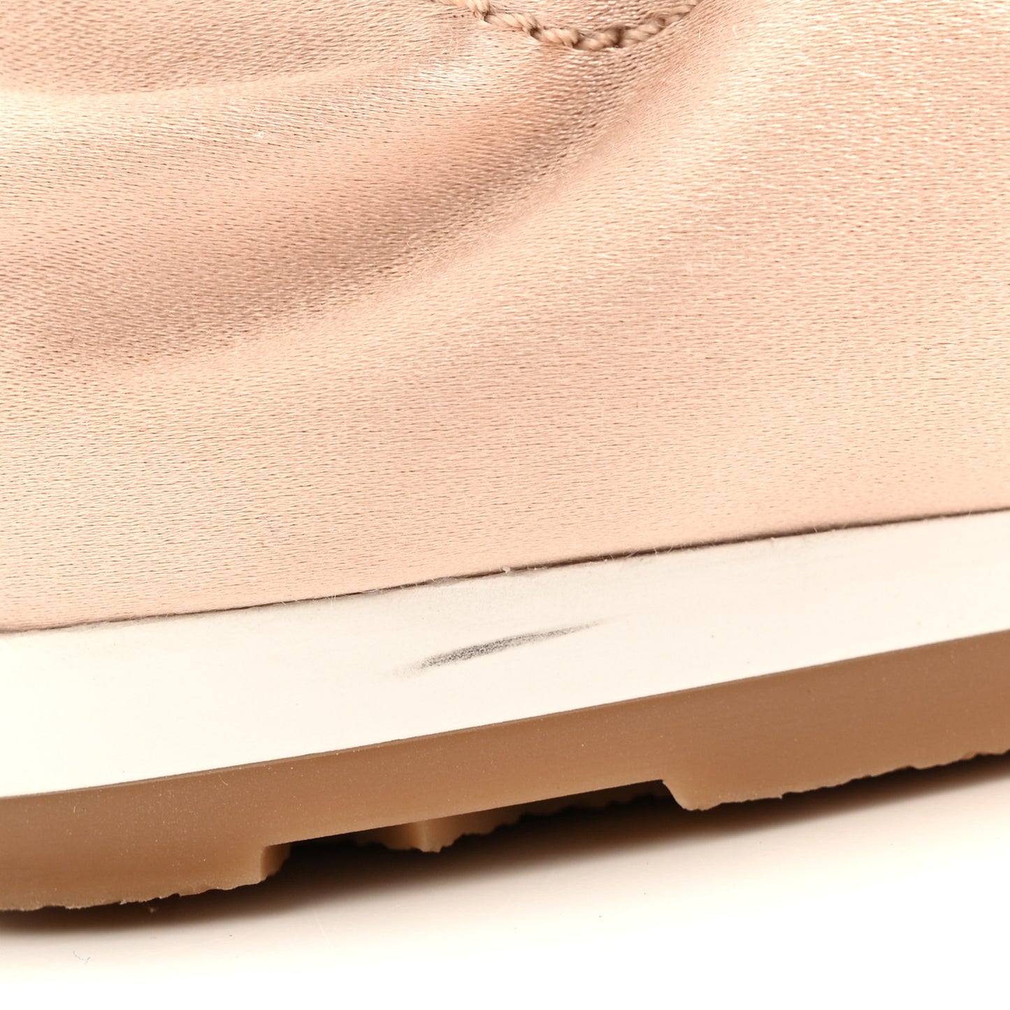 Satin Womens Plume Sneakers 37 Cipria