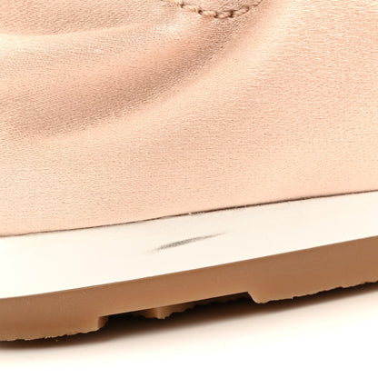 Miu Miu Satin Womens Plume Sneakers 37 Cipria 11 of 11