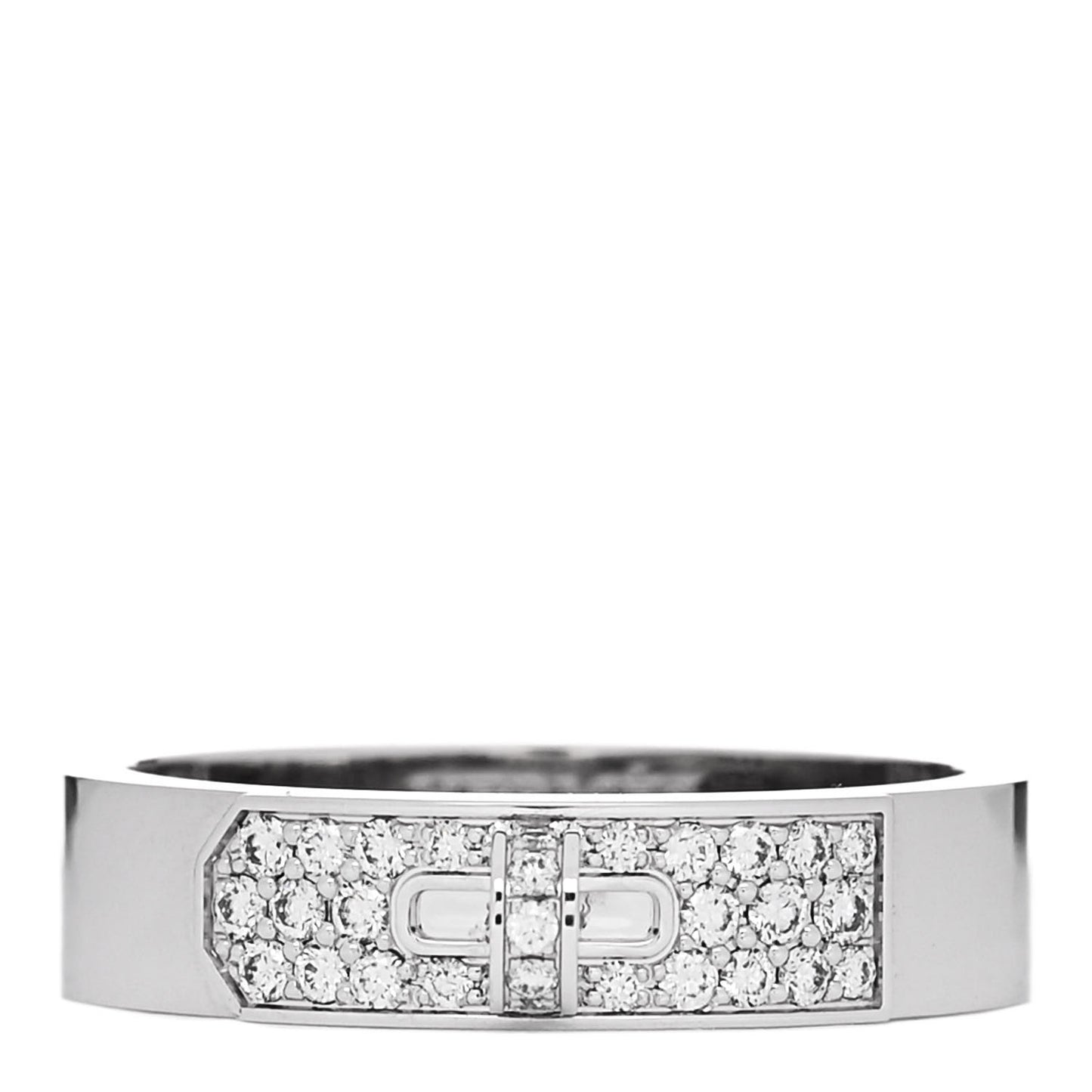 18K White Gold Diamond Kelly Ring 53 6.25