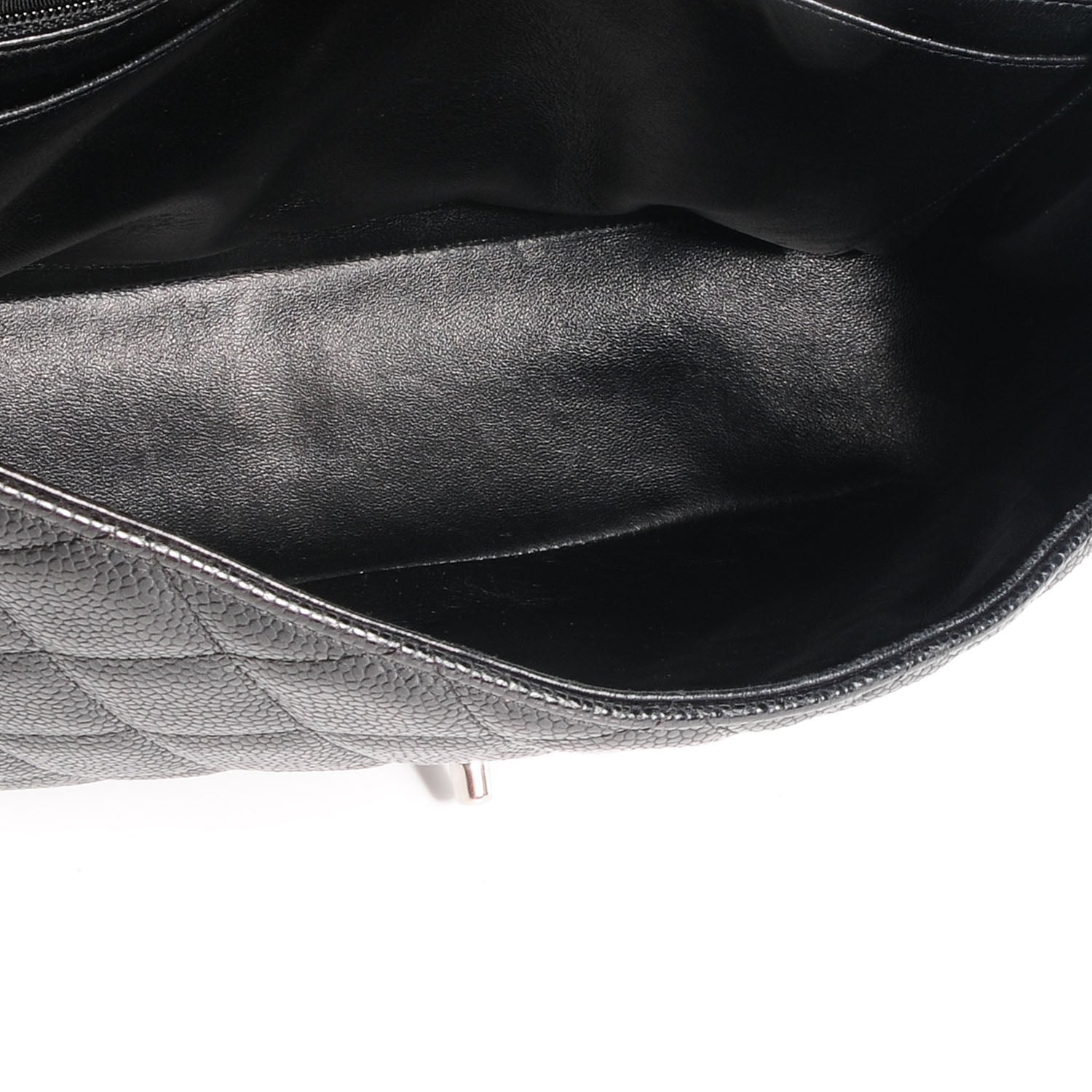 Chanel Caviar Jumbo Single Flap Black 5 of 7