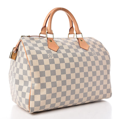 Louis Vuitton Damier Azur Speedy 30 3 of 14