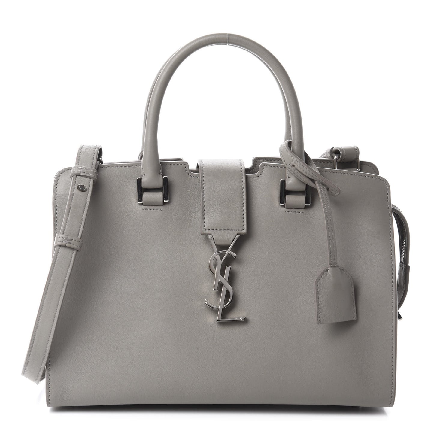 Calfskin Monogram Baby Cabas Fog