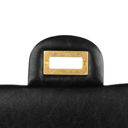 Chanel Aged Calfskin Quilted 2.55 Reissue 226 Flap Black 9 of 9