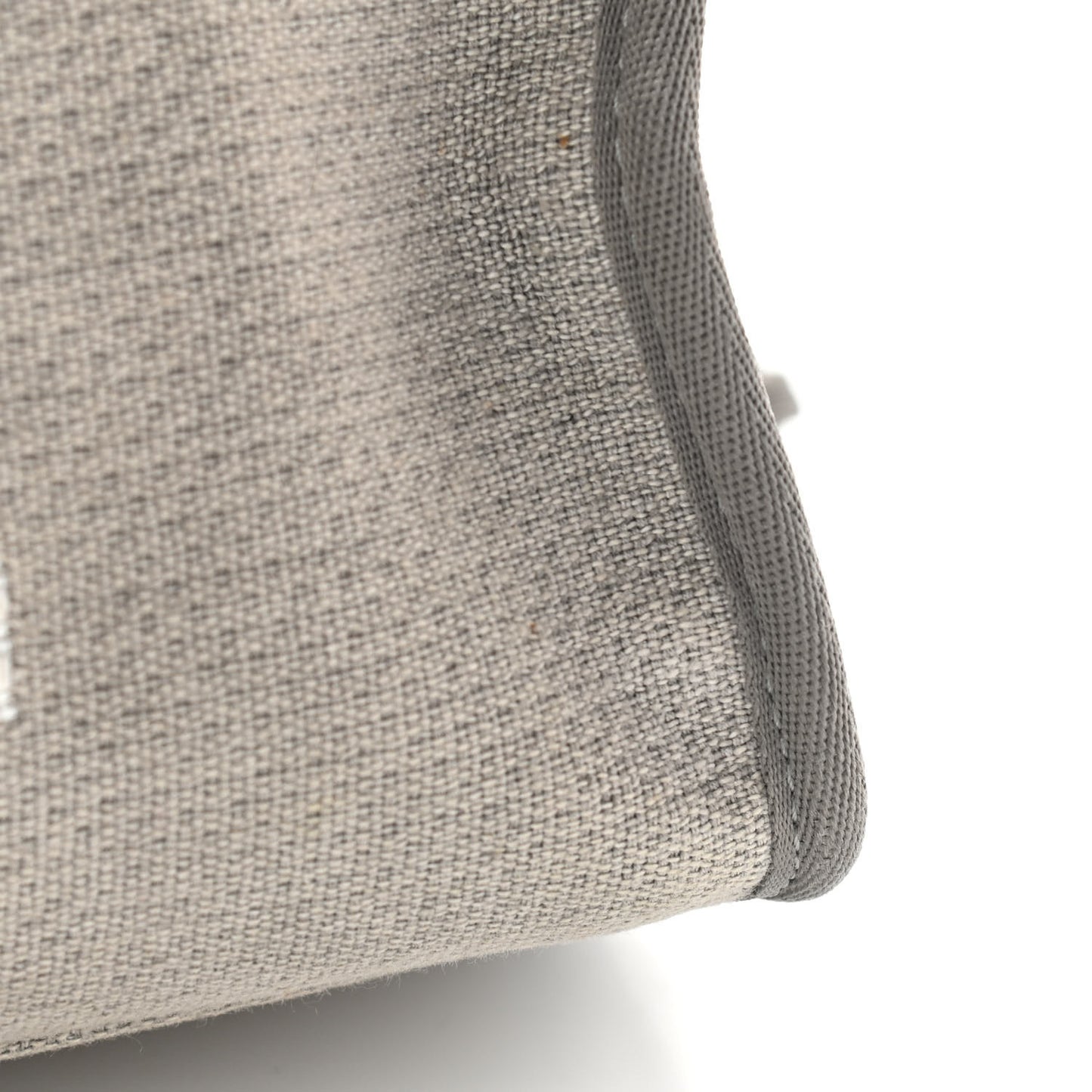 Canvas Deauville Bowling Bag Grey